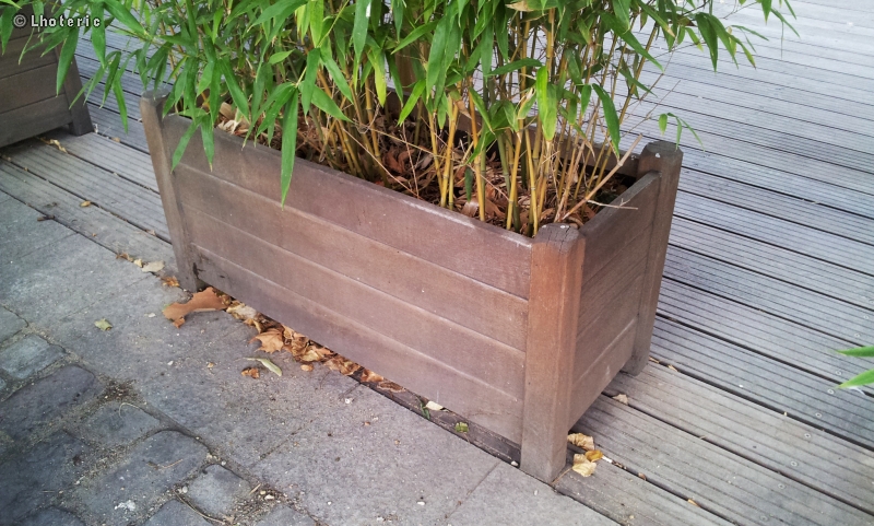 Bac jardiniÃ¨re en bois