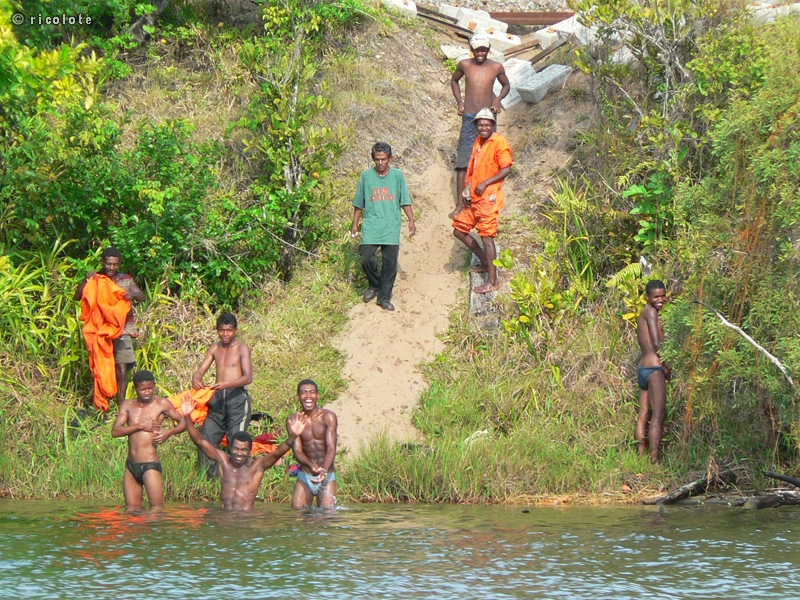 Baignade dans la riviÃ¨re