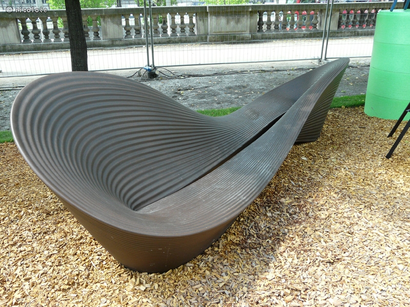 Banquette de jardin Ã  deux places