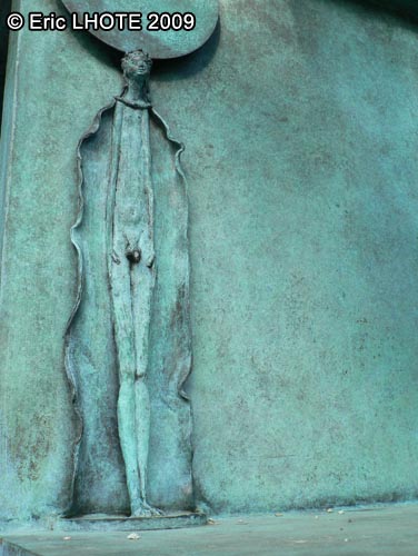 Bas relief cuivre