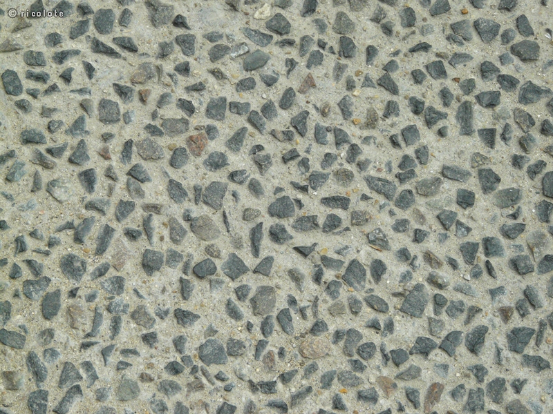 BÃ©ton lavÃ© Ã  gravier noir