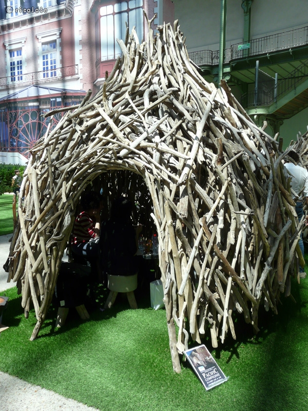 Cabane en branches