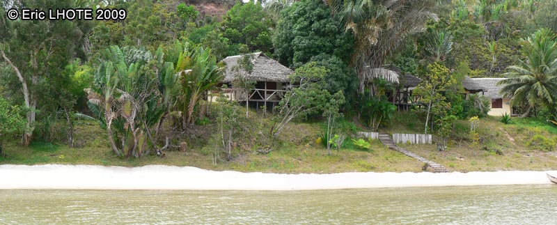 Cahute en bord de plage