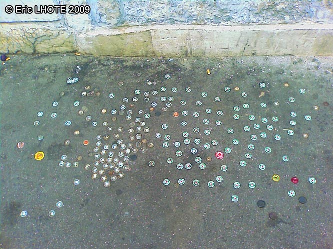 Capsules incrustÃ©es dans un enrobÃ©