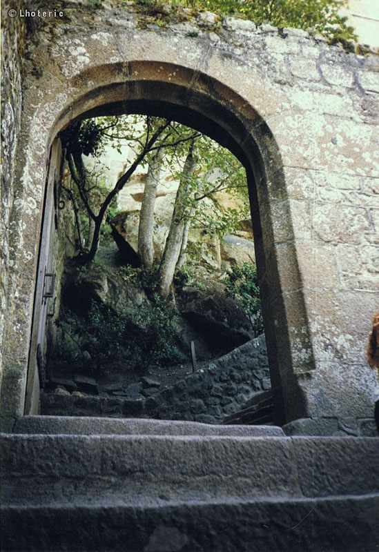 Dans le mont st michel