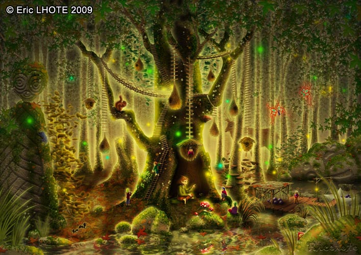 Dessin de lutins