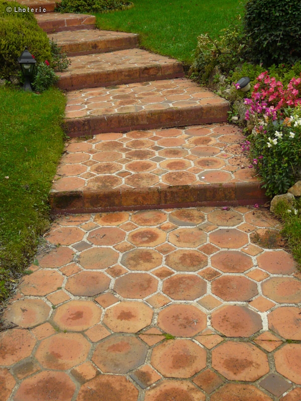 Escalier en tommette