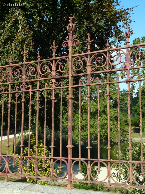 Grille en fer forgÃ©