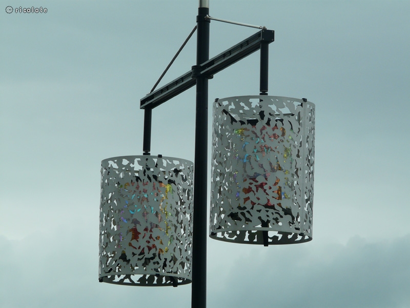 Lampadaire ciselÃ©