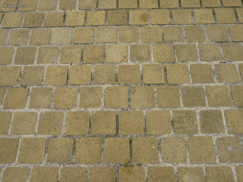 PavÃ©s bÃ©ton jaune