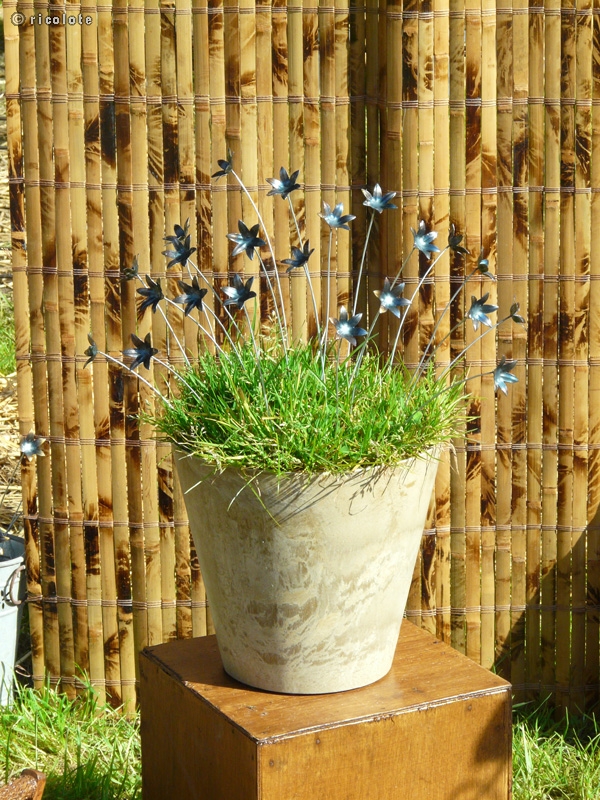 Petites fleurs en mÃ©tal