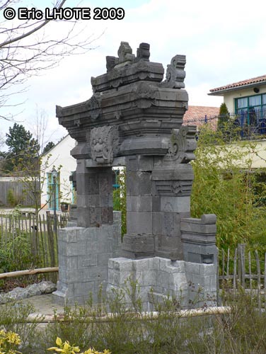 Portique temple indien