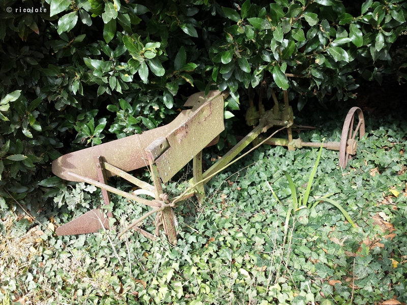 Soc de charrue rouillÃ©
