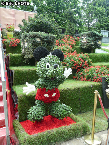 Topiaire de Mickey