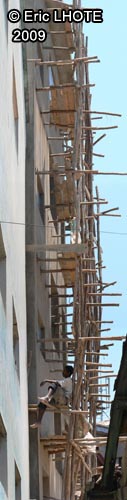 Ã©chaffaudage en bois